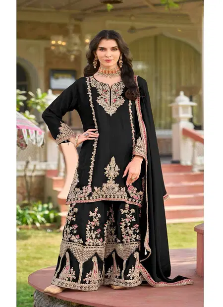 K 5202 D To G By Shree Fabs Chinon Pakistani Readymade Suits Wholesale Online